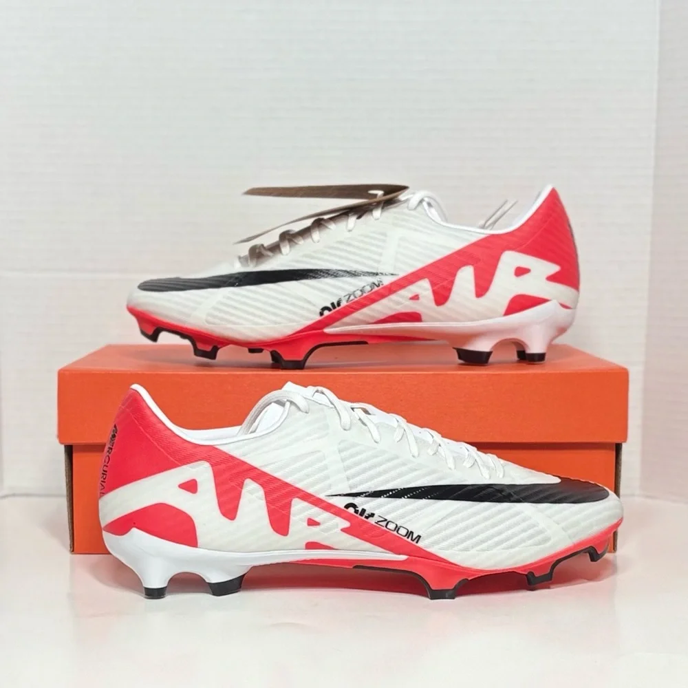 Size 10 Nike Zoom Mercurial Vapor 15 Academy FG/MG Mens Soccer Cleats DJ5631-600